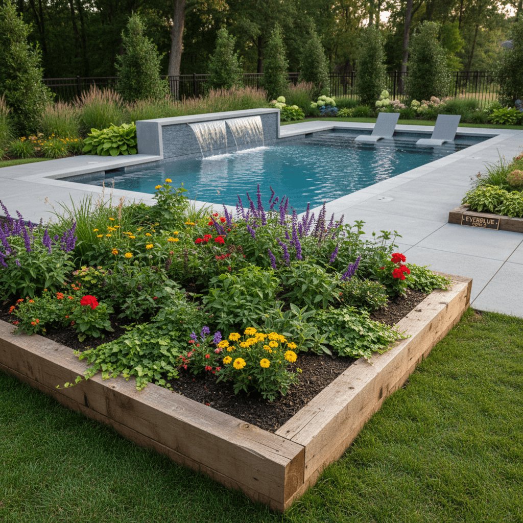 Landscaping and garden bed installation